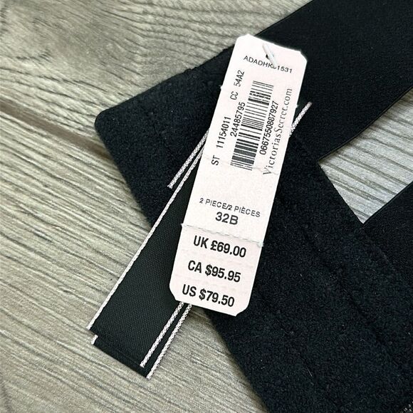 Victoria’s Secret Black Lace Babydoll‎ Slip Size 32B - Picture 8 of 8